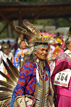 Indian pow wow, Sqylax, British Columbia, Canada, North America