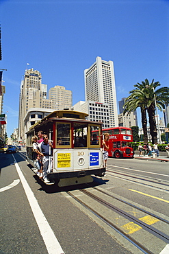 Union Square area, San Francisco, California, United States of America, North America