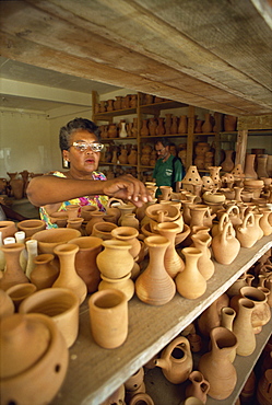 Pottery made by Indian residents, Trinidad, West Indies, Caribbean, Central America