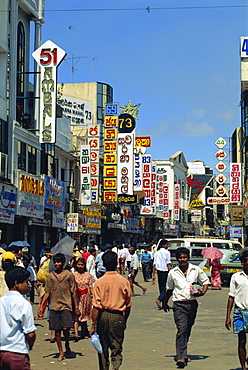 Main Street area, Colombo, Sri Lanka, Asia