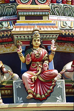 Detail, Hindu Temple, Colombo, Sri Lanka, Asia