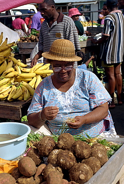 Saturday market, St. George's, Grenada, Windward Islands, West Indies, Caribbean, Central America