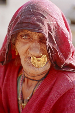 Old woman, Jodhpur, Rajasthan, India