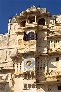 City Palace, built in 1775, Udaipur, Rajasthan state, India, Asia