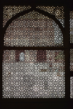 Screen, Friday Mosque, Fatehpur Sikri, Uttar Pradesh state, India, Asia