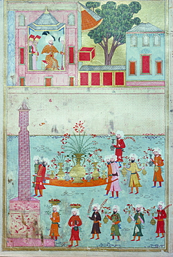 Book of the procession in honour of circumcision of Prince Mehmed, Topkapi Palace Library, Istanbul, Turkey, Europe