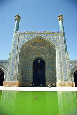 Shah Mosque (now known as the Imam Mosque), Isfahan, Iran, Middle East