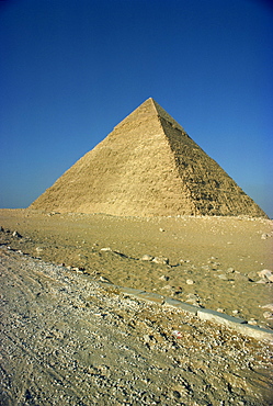 Chephren Pyramid, Giza, UNESCO World Heritage Site, Giza, near Cairo, Egypt, North Africa, Africa