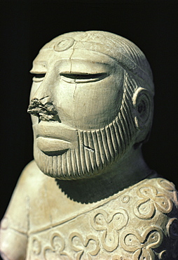 Mohenjodaro, A carved statue of King Priest, Karachi, Pakistan