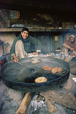 Food stall, Murree, Punjab, Pakistan, Asia