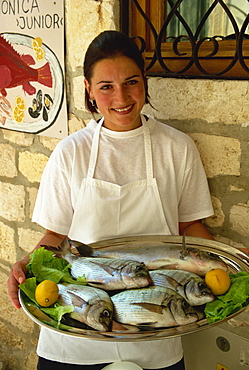 Junior fish restaurant, Hvar, Hvar Island, Croatia, Europe