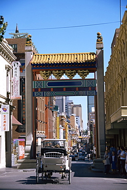 Entrance to Chinatown, Melbourne, Victoria, Australia, Pacific