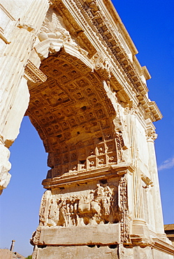 Arch of Titus, Forum, Rome, Lazio, Italy, Europe