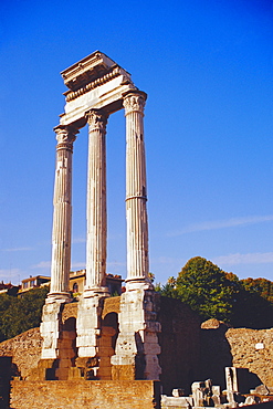 Temple of Castor & Pollux, Roman Forum, Rome, Lazio, Italy