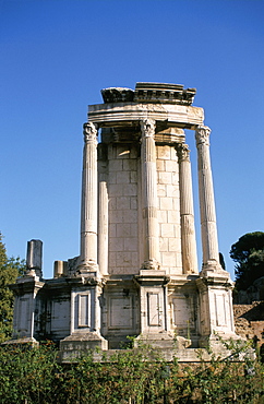 Temple of Vesta, Roman Forum, Rome, Lazio, Italy, Europe