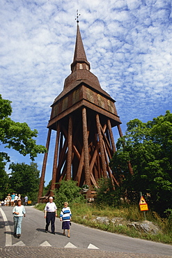 Hallestad Belfry, Skansen Open Air Museum, Stockholm, Sweden, Scandinavia, Europe