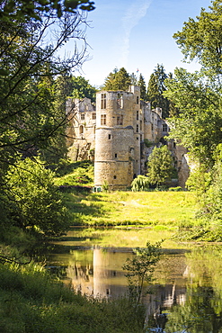 Beaufort Castle, Beaufort, Luxembourg, Europe