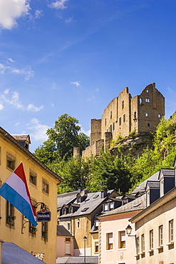 Larochette Castle, Larochette, Luxembourg, Europe