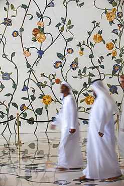 Sheikh Zayed Grand Mosque, Abu Dhabi, United Arab Emirates, Middle East