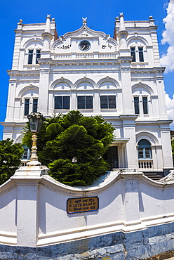 Meeran Jumma Masjid Mosque, Old Town, Galle, South Coast, Southern Province, Sri Lanka, Asia 