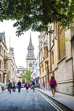 All Saints Church (Lincoln College Library), High Street, Oxford, Oxfordshire, England, United Kingdom, Europe