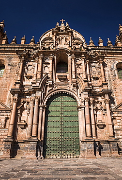 Cusco Cathedral Basilica of the Assumption of the Virgin, Plaza de Armas, UNESCO World Heritage Site, Cusco (Cuzco), Cusco Region, Peru, South America