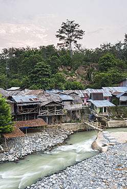 Bukit Lawang at sunrise, Gunung Leuser National Park, North Sumatra, Indonesia, Southeast Asia, Asia