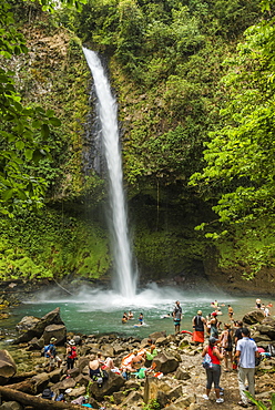 La Fortuna Waterfall, Alajuela Province, Costa Rica, Central America