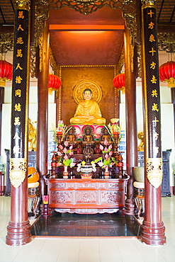 Temple at Sam Mountain, Mekong Delta, Vietnam, Indochina, Southeast Asia, Asia