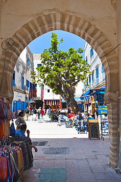 Entrance to the Essaouira's old Medina, formerly Mogador, UNESCO World Heritage Site, Morocco, North Africa, Africa