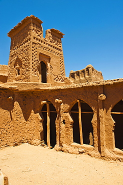 Inside Kasbah Ait Ben Haddou, UNESCO World Heritage Site, near Ouarzazate, Morocco, North Africa, Africa