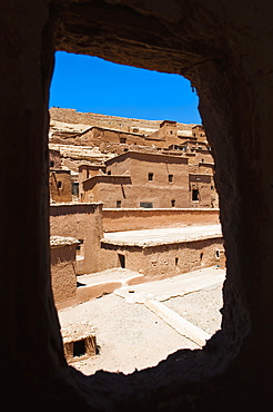 Inside Kasbah Ait Ben Haddou, UNESCO World Heritage Site, near Ouarzazate, Morocco, North Africa, Africa 