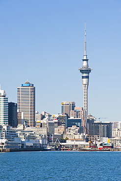 Auckland city skyline, North Island, New Zealand, Pacific 