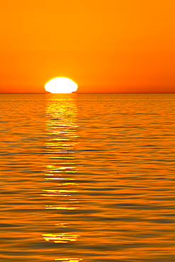 Sunrise, Gulf of California (Sea of Cortez), Baja California, Mexico, North America