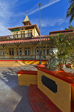 Zocolo (town square), Santa Rosalia, Gulf of California (Sea of Cortez), Baja California Sur, Mexico, North America