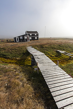 Radio and Meteorology station, Myggebukta (Mosquito Bay), Christian X's Land, Northeast Greenland, Polar Regions