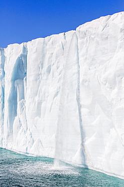 Austfonna ice cap, Nordaustlandet, Svalbard, Norway, Scandinavia, Europe 