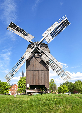 Windmill in Werder an der Havel, Land Brandenburg, Germany