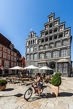 Chamber of Industry and Commerce building, Am Sande, Lueneburg, Lower Saxony, Germany