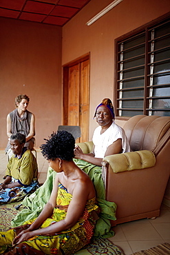 Audience with king Roi Gbehanzin of Abomey, Abomey, Zou Department, Benin