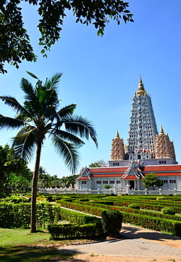 Wat Yangsanworaram near Pattaya, Chon Buri, Golf of Thailand, Thailand