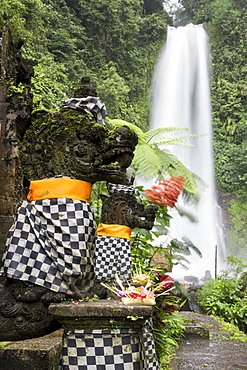 Temple near Git Git waterfall, Gitgit, Sukasada, Bali, Indonesia