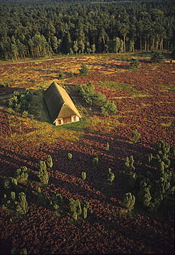 House, Lueneburg Heath, Lower Saxony, Germany