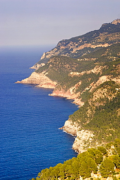 Mallorca, west coast, cliff line