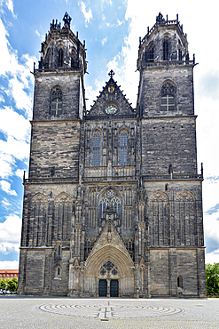 The Magdeburg Cathedral in Magdeburg, Saxony-Anhalt, Germany