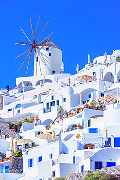 Oia village, Oia, Santorini, Cyclades Islands, Greece