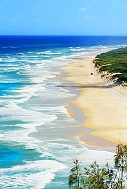 Seventy Five Mile Beach, Fraser Island, Queensland, Australia