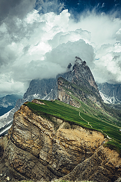 Seceda in the Dolomites, South Tyrol, Italy, Europe