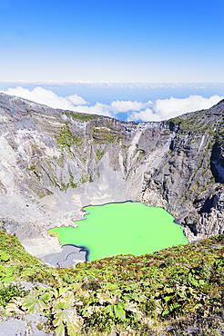 Irazu volcano, Irazu Volcano National Park, Cartago Province, Costa Rica