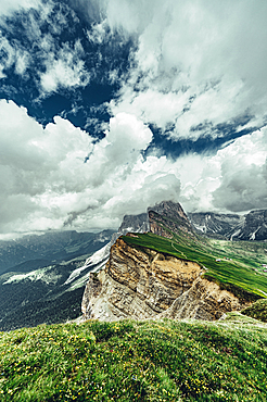 Seceda in the Dolomites, South Tyrol, Italy, Europe